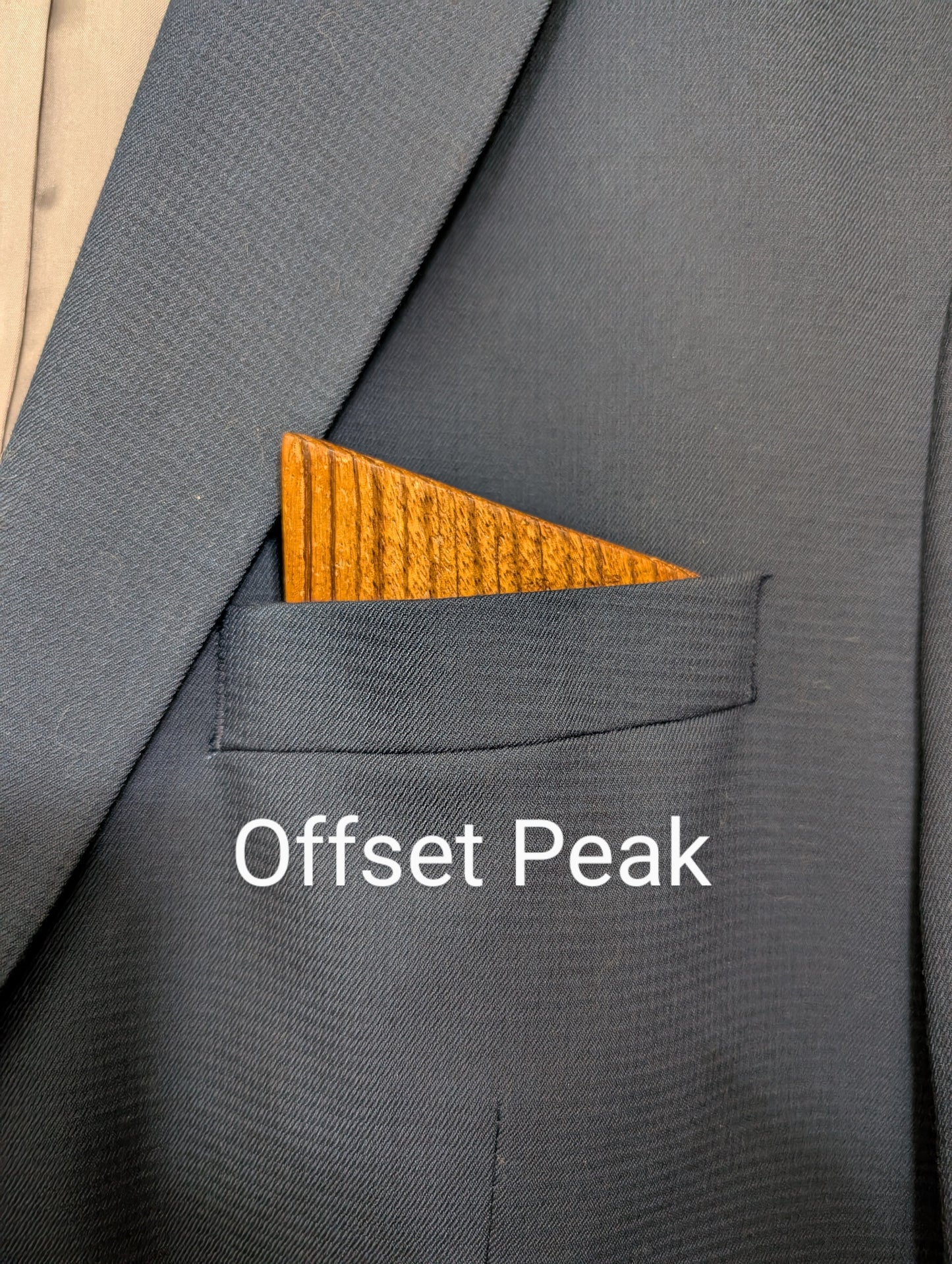 Wooden Pocket Square