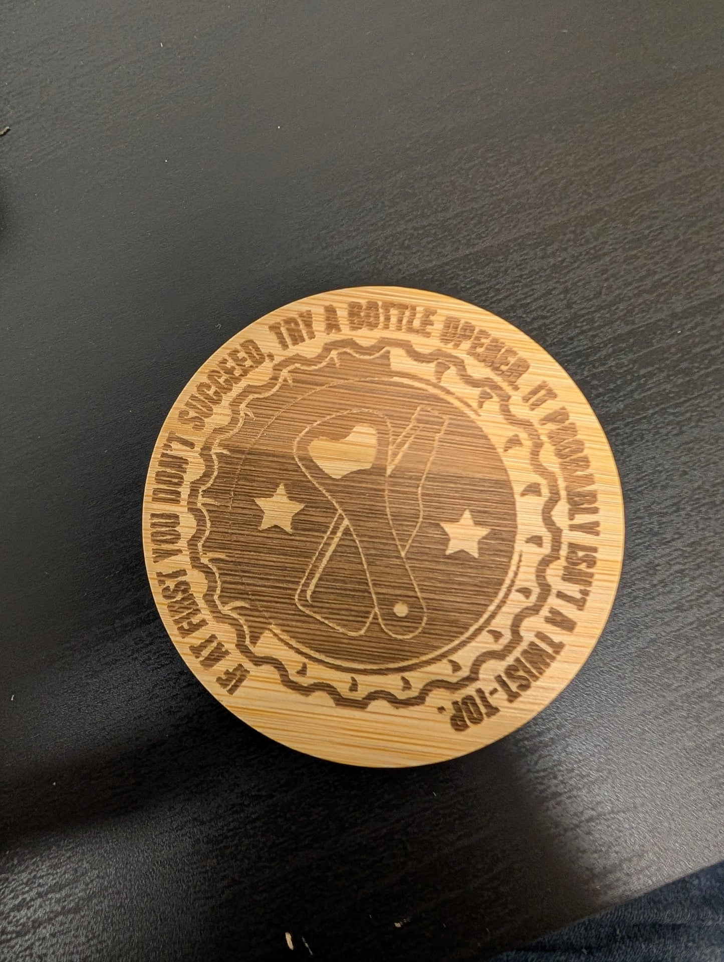 Engraved Magnetic Bottle Opener